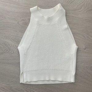 Wilfred White Halter Tank in Size XS